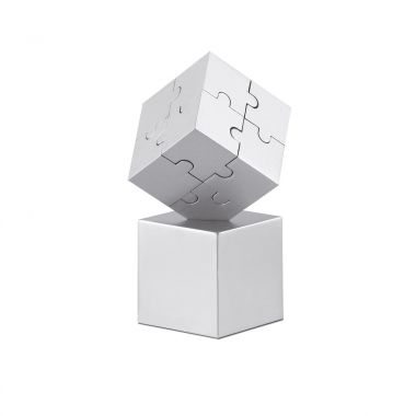 Zilvere 3D puzzel | Magnetisch