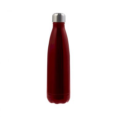 Rode RVS vacuüm fles | 500 ml