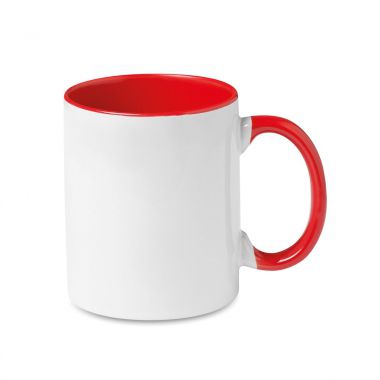 Rode Koffiemok met logo | 300 ml