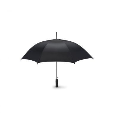 Zwarte Paraplu bedrukken | EVA handvat | 58 cm
