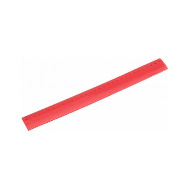 Rode Flexibele liniaal | 30 cm