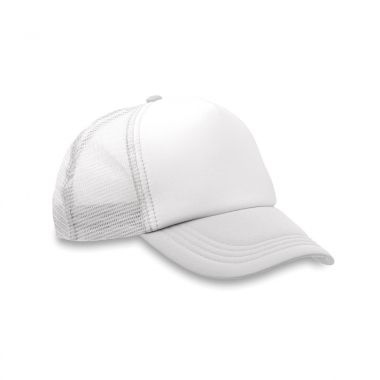 Witte Trucker cap | Polyester | Kleurrijk