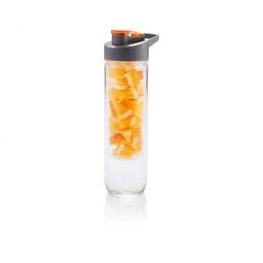 Oranje Waterfles | Fruitinfuser | 800 ml