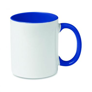 Koningsblauw Koffiemok met logo | 300 ml