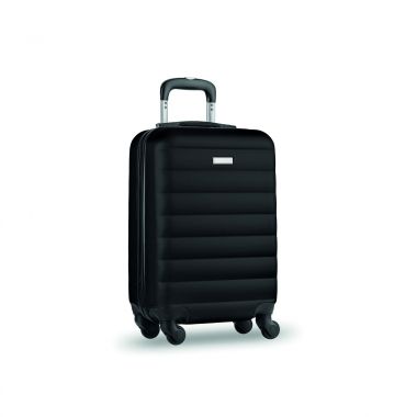 Zwarte Handbagage koffer | Kleurrijk | 20 inch