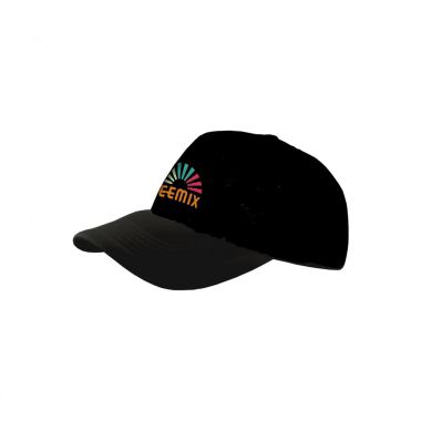 Zwart / zwart Trucker cap | Gekleurd