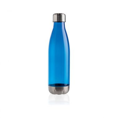 Blauwe Lekvrije waterfles | Transparant | 500 ml