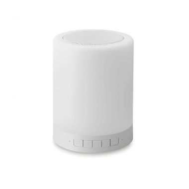 Witte Bluetooth speaker | Touch lamp