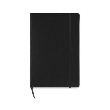 Zwarte Notitieboekje A5 | Ruitjes papier