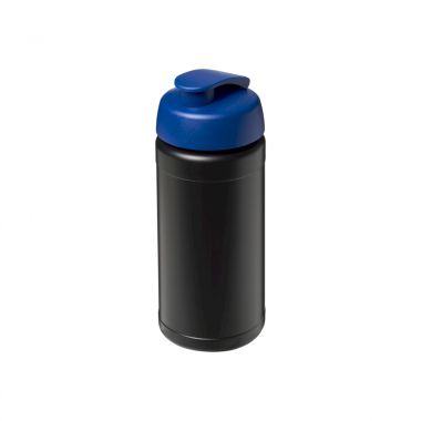 Zwart /  blauw Gekleurde drinkfles | 500 ml