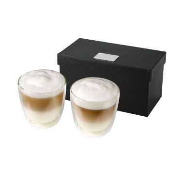 Transparante Cappuccino set | 2-delige | 200 ml