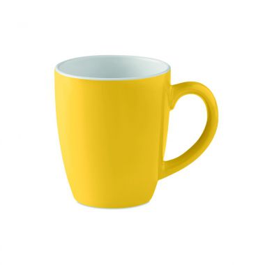 Gele Koffiemok gekleurd | 290 ml