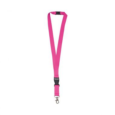 Roze Keycord polyester | Gekleurd