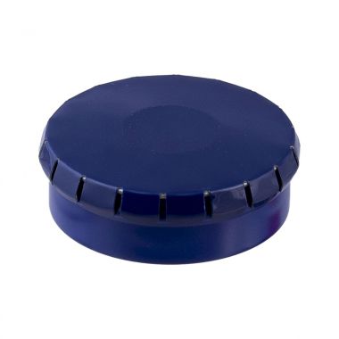 Blauwe Gekleurd blikje | Logo pepermunt | 23 gram