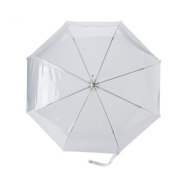 Witte Doorzichtige paraplu | PVC