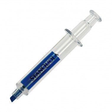 Blauwe Injectie markeerstift | Transparant