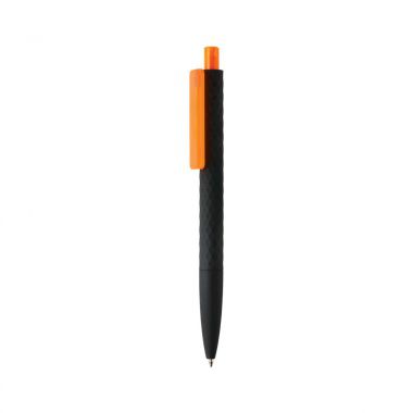 Oranje /  zwart Pennen met opdruk