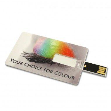 Witte USB creditcard | 4GB