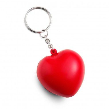 Rode Sleutelhanger | Hartvorm