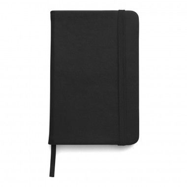 Zwarte A5 notitieboekje | PU omslag