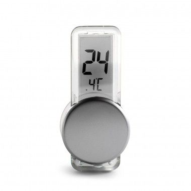 Zilvere Thermometer | Met zuignap