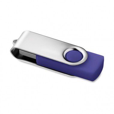 Paarse USB stick aanbieding 1GB