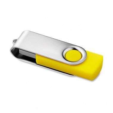 Gele USB stick aanbieding 1GB
