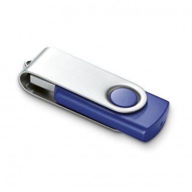 Blauwe USB stick aanbieding 1GB