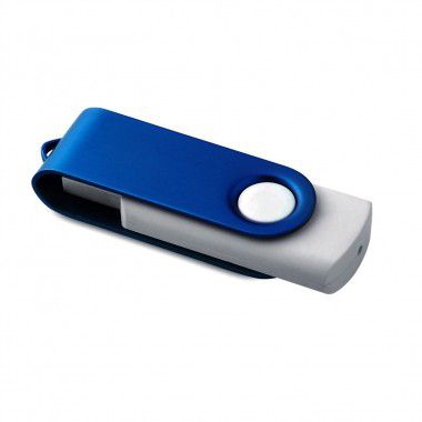 Blauwe USB stick twister 2GB