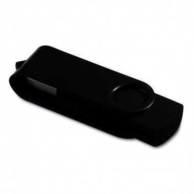 Zwarte Twister USB stick 2GB