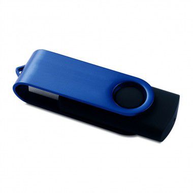 Blauwe Twister USB stick 3.0 8GB