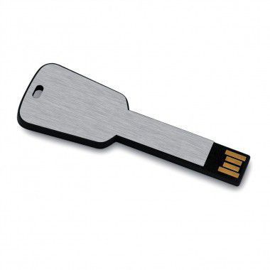 Zilvere Sleutel USB bedrukken 2GB