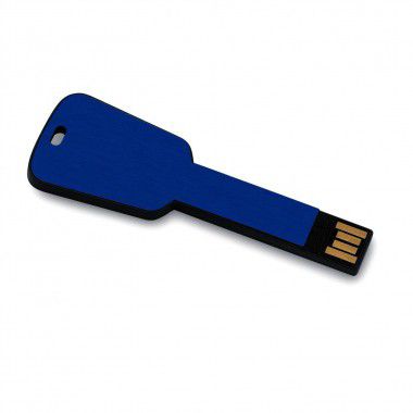 Blauwe Sleutel USB bedrukken 4GB