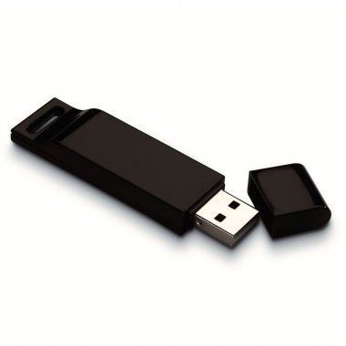 Zwarte Goedkope USB stick 4GB