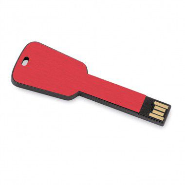 Rode Sleutel USB bedrukken 16GB