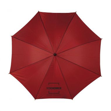 Bordeaux Klassieke paraplu | Gekleurd