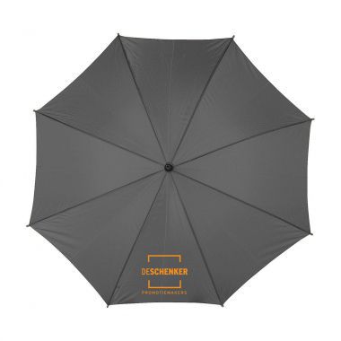 Grijze Klassieke paraplu | Gekleurd