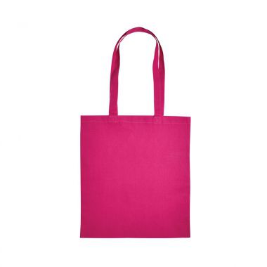 Roze Katoenen schoudertas | Gekleurd | 135 grams