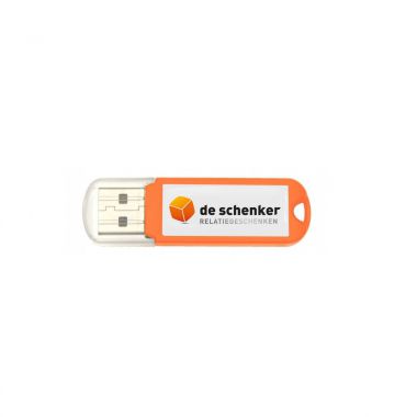Oranje Goedkope USB stick 2GB
