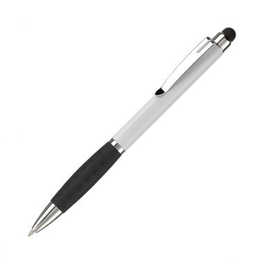Witte Tablet pen met logo