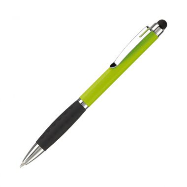 Lichtgroene Tablet pen met logo