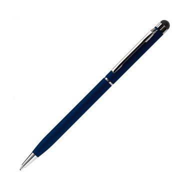 Donkerblauwe Stylus pen bedrukken