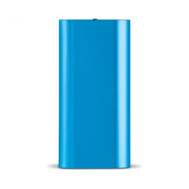 Lichtblauwe Powerbank | Dubbele USB | 4400 mAh