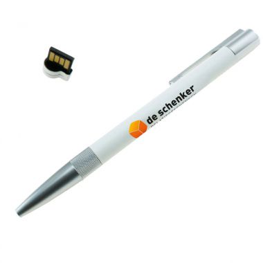 Witte USB pen | 4GB