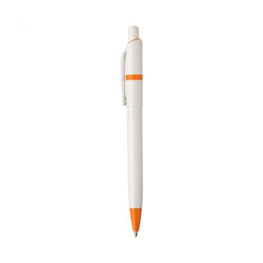 Oranje Witte pen | Gekleurde details