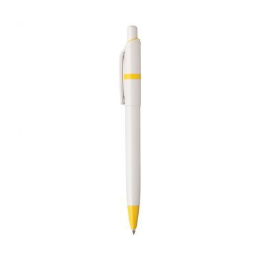 Gele Witte pen | Gekleurde details