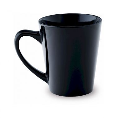 Zwarte Keramische koffiemok | 350 ml