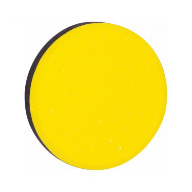 Gele Magneet rond | Kunststof | 55 mm