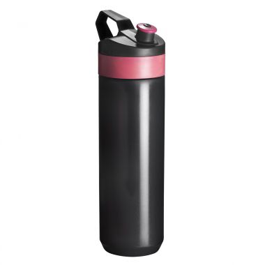 Zwart / roze Tacx bidon fuse | 450 ml | Zwart