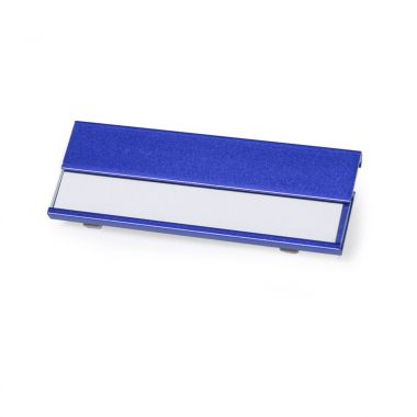 Blauwe Badgehouder | Aluminium